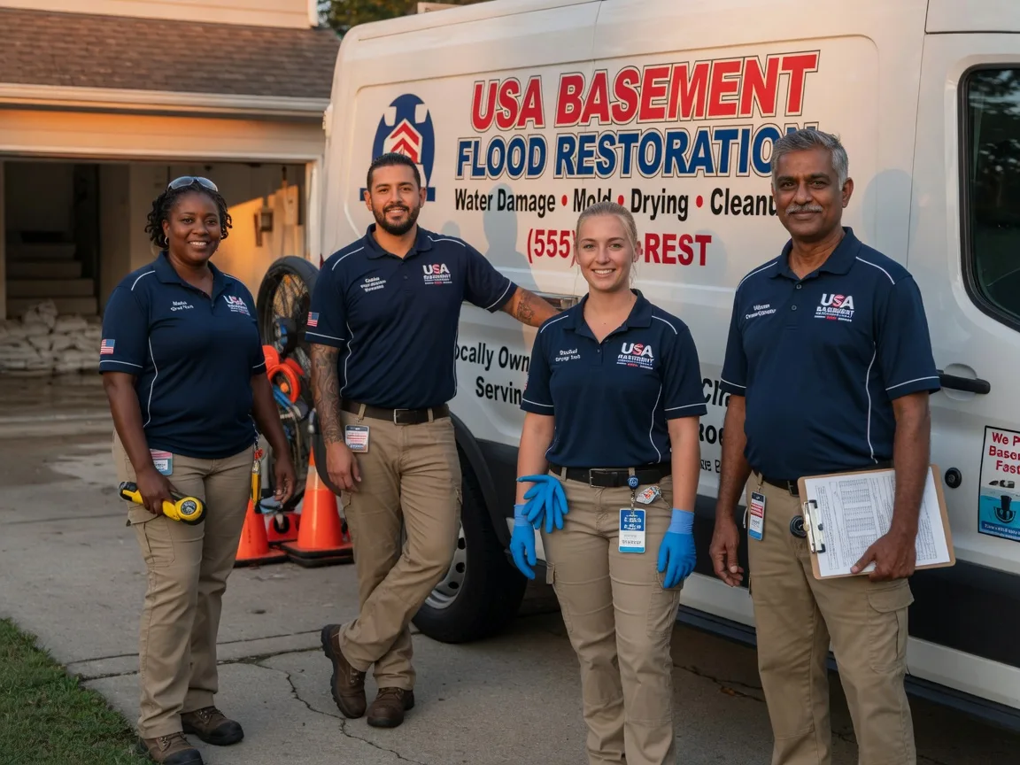 Basement Flood Cleanup company in Rosamond, IL